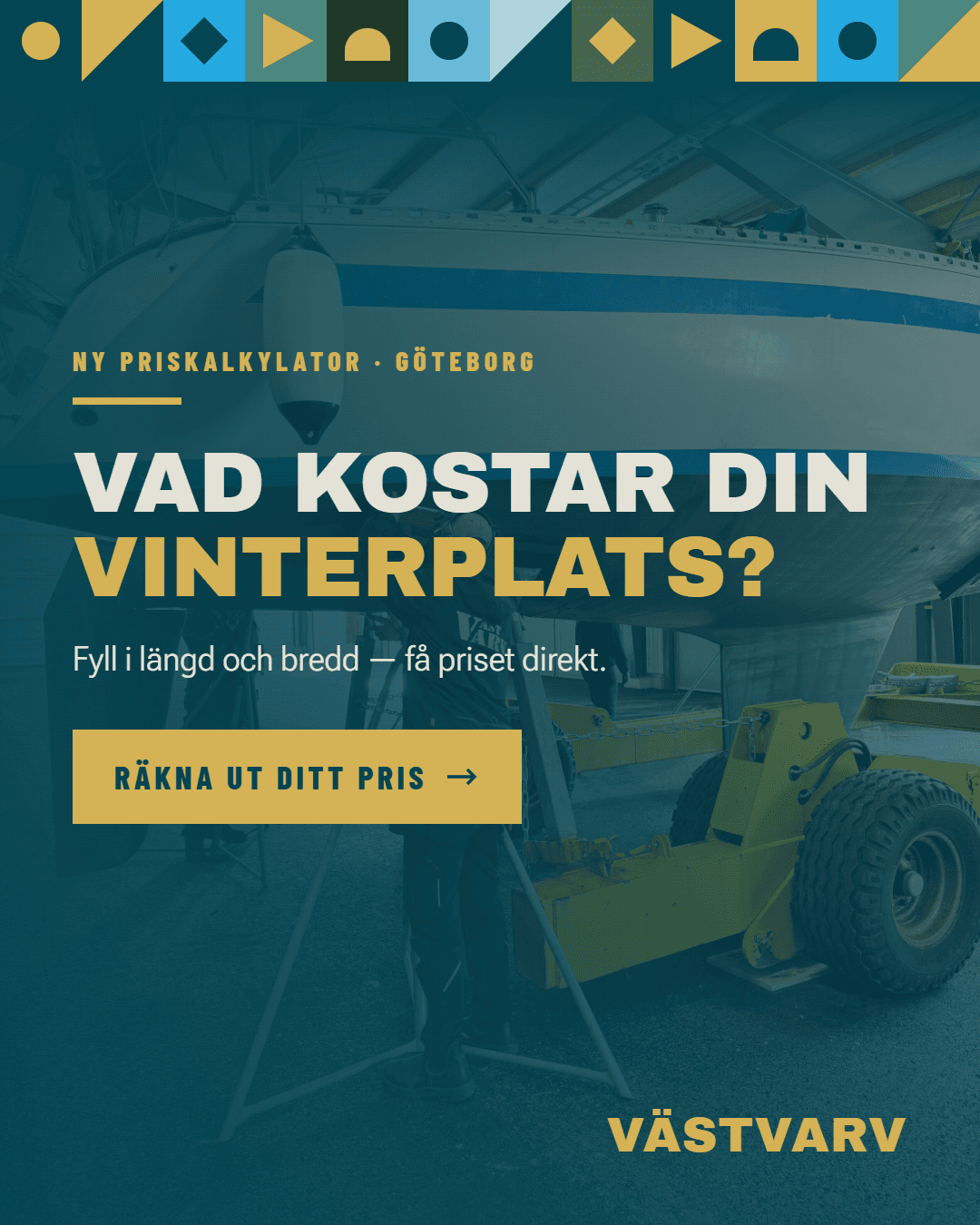 Annons ur vinterförvaringskampanjen: Vad kostar din vinterplats?